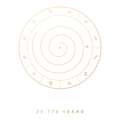 The Great Year, drawn in gold line