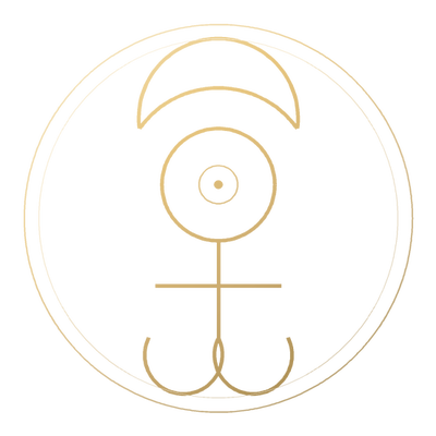 The Monas Hieroglyphica, drawn in gold line