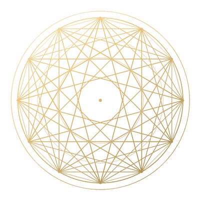 A twelvefold star rosette
