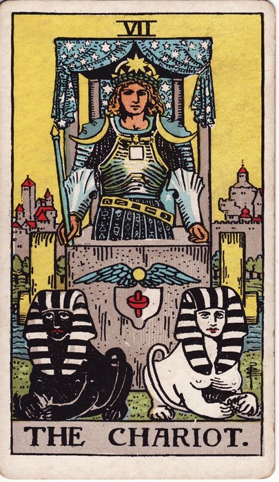 The Chariot — Rider-Waite-Smith