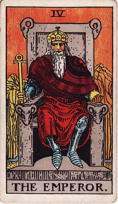 The Emperor — Rider-Waite-Smith