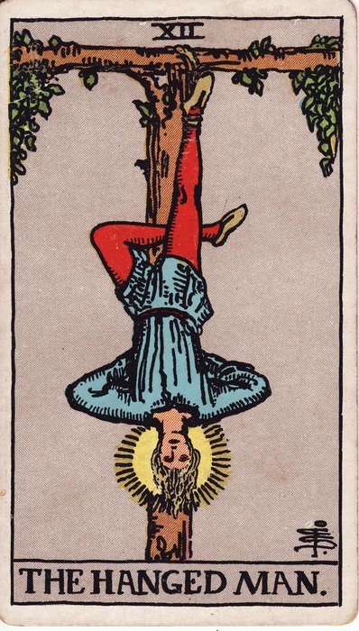 The Hanged Man — Rider-Waite-Smith